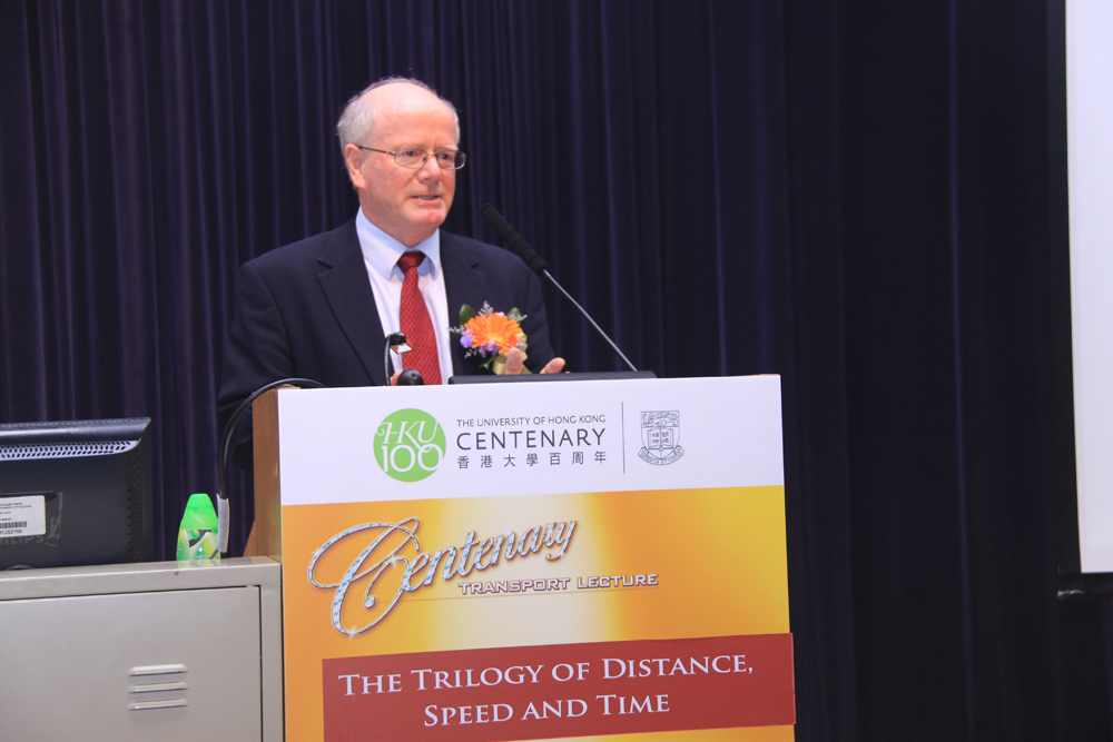 Centenary Transport Lecture The Trilogy of Distance, Speed and Time